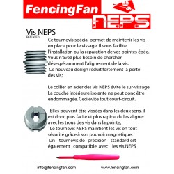 Lot vissage épée NEPS
