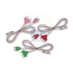 Fleuret/sabre fil de corps transparent prise couleur